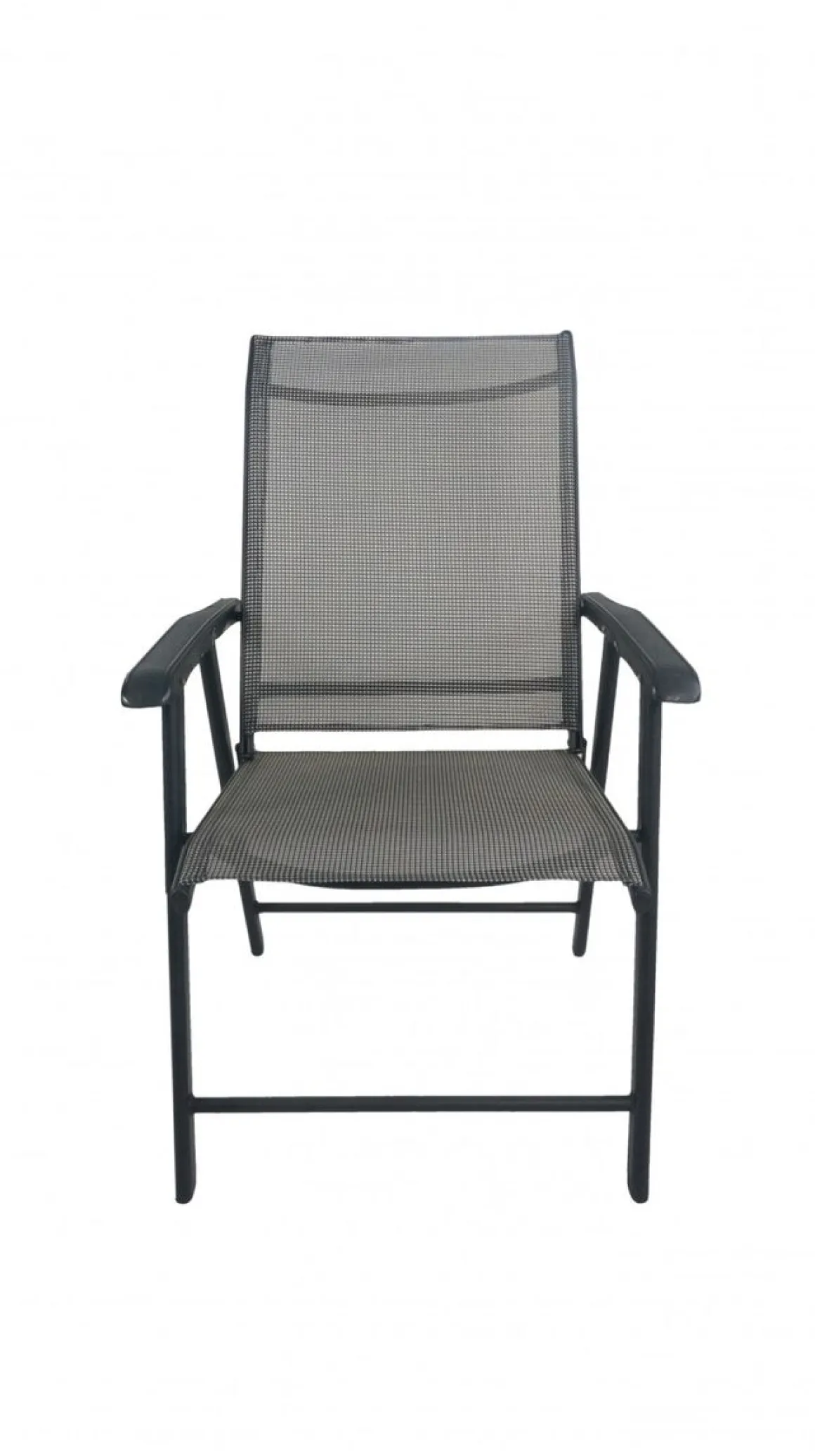 Gartenstuhl klappbar 2er Set anthrazit
