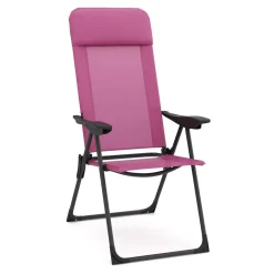 Gartenstuhl LILLIAN 2er Set pink/schwarz