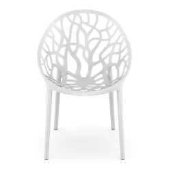 Gartenstuhl LIVA 4er Set weiss