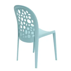Gartenstuhl LONA 4er Set blau