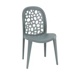 Gartenstuhl LONA 4er Set grau