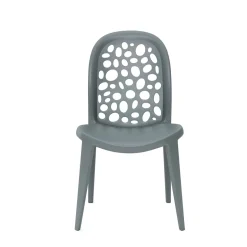 Gartenstuhl LONA 4er Set grau