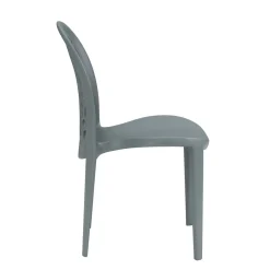 Gartenstuhl LONA 4er Set grau
