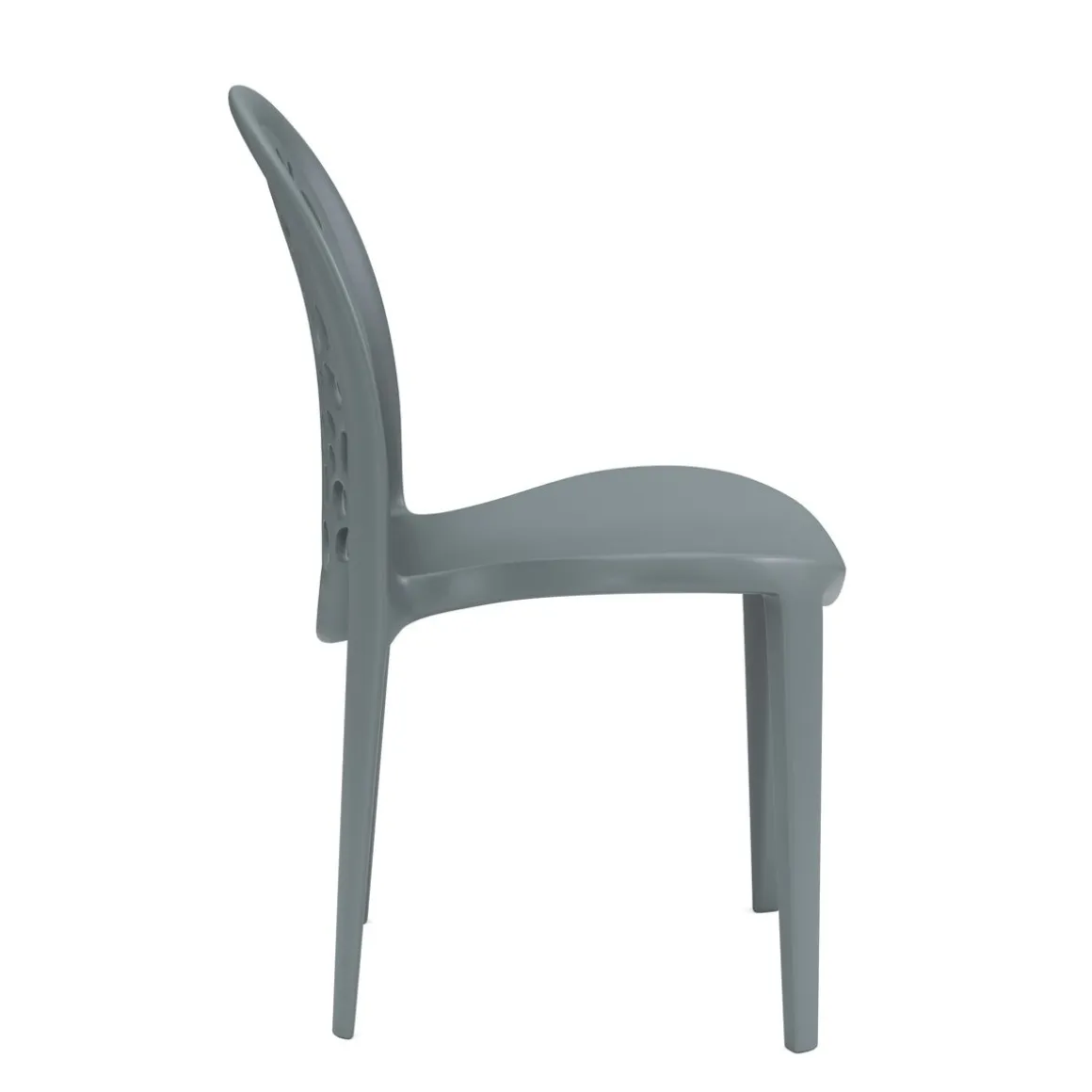 Gartenstuhl LONA 4er Set grau