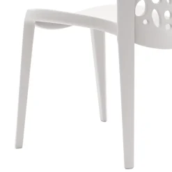 Gartenstuhl LONA 4er Set weiss