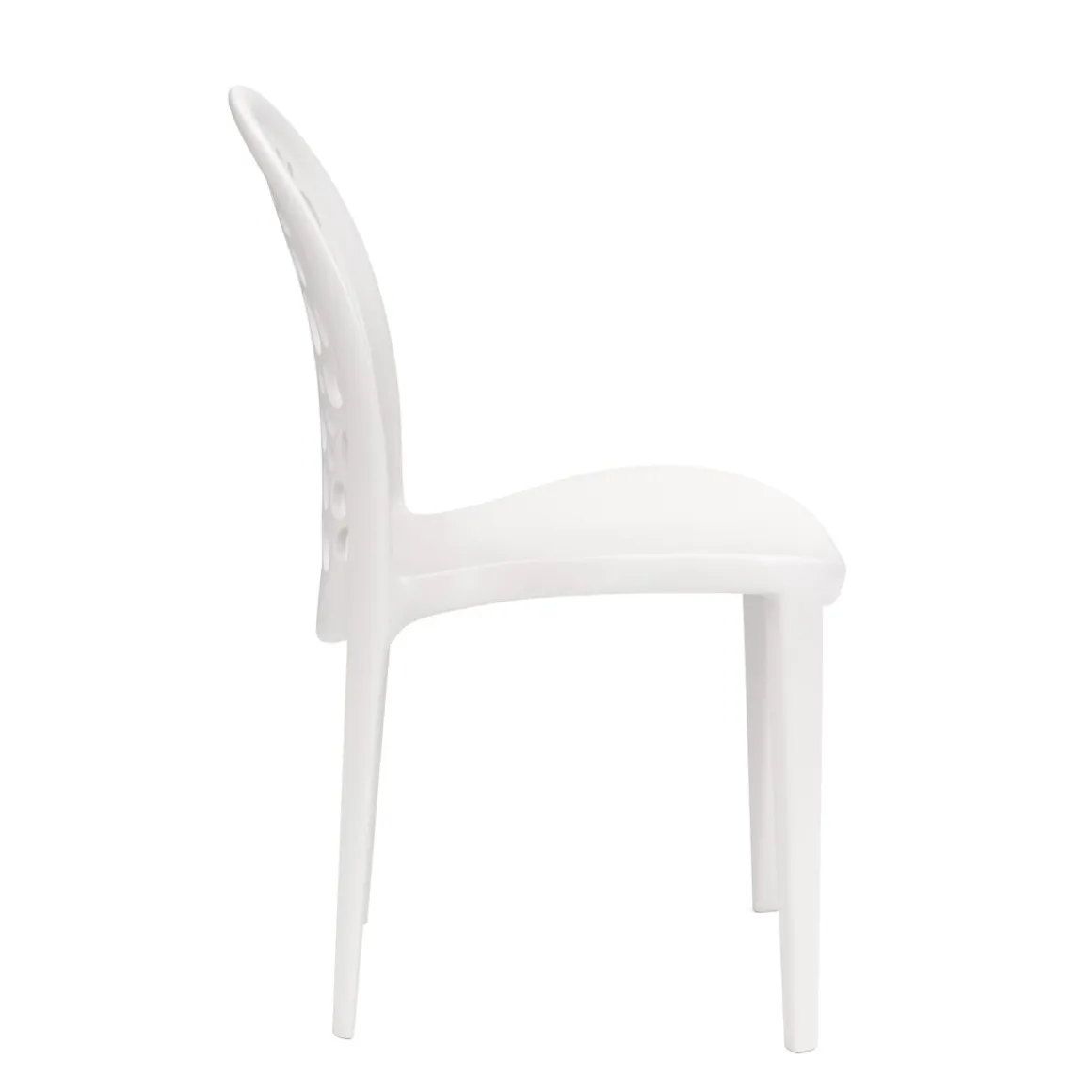 Gartenstuhl LONA 4er Set weiss