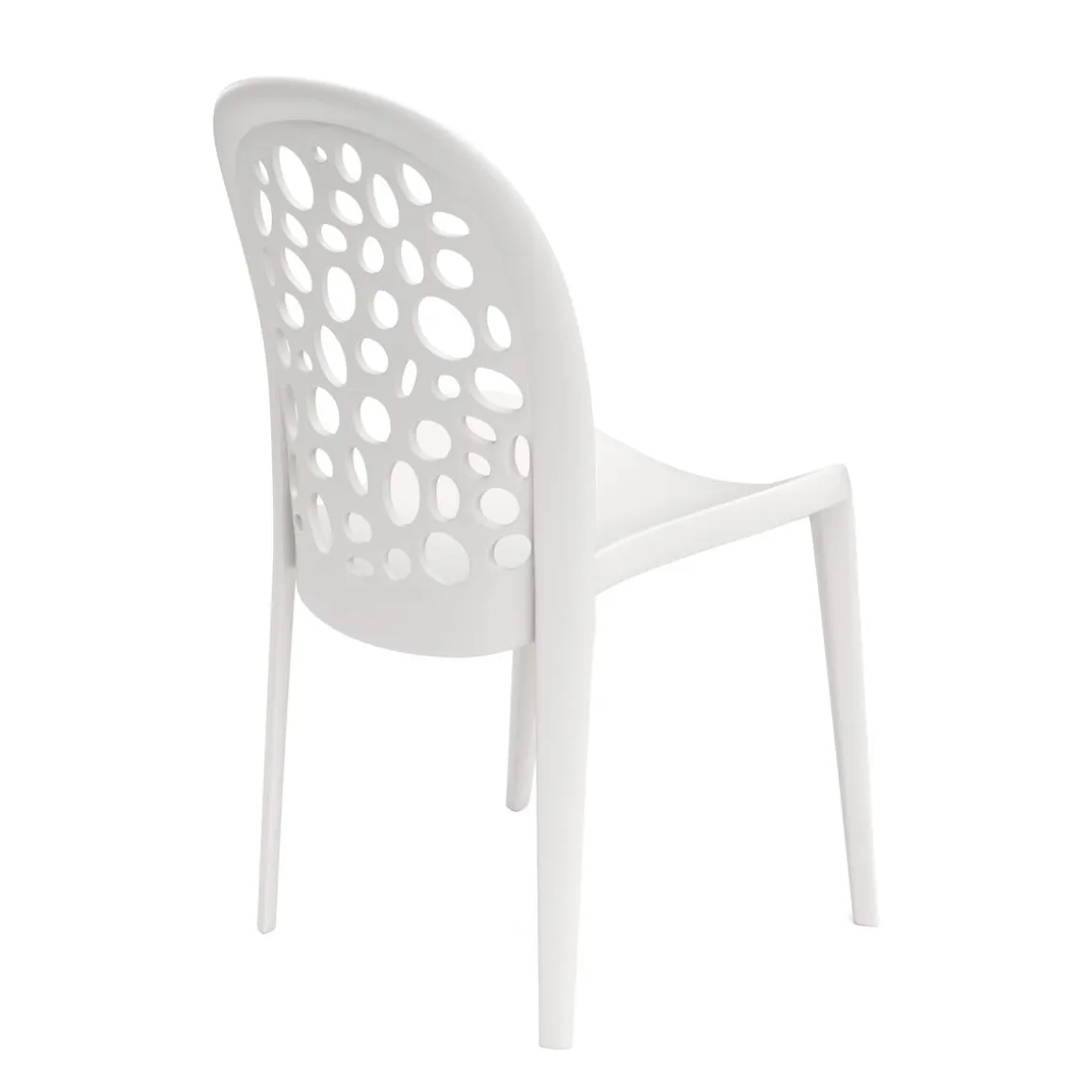 Gartenstuhl LONA 4er Set weiss