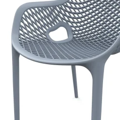 Gartenstuhl MATS 4er Set anthrazit