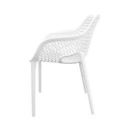 Gartenstuhl MATS 4er Set weiss