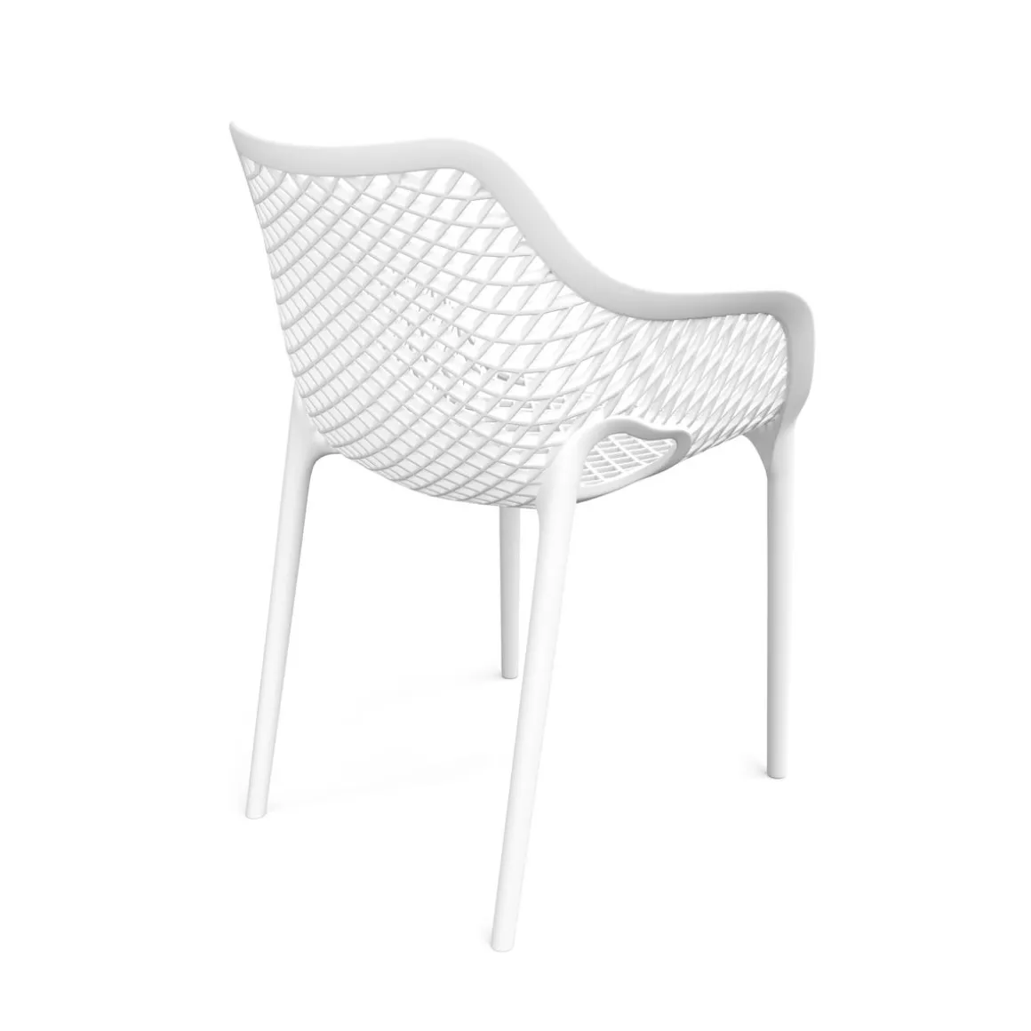 Gartenstuhl MATS 4er Set weiss