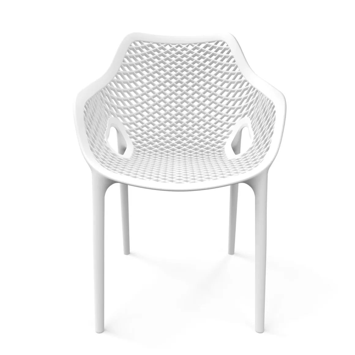 Gartenstuhl MATS 4er Set weiss