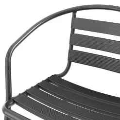 Gartenstuhl NOA Aluminium schwarz
