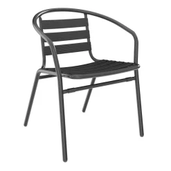 Gartenstuhl NOA Aluminium schwarz