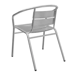 Gartenstuhl NOA Aluminium silber