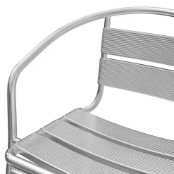Gartenstuhl NOA Aluminium silber