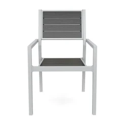 Gartenstuhl PELO 2er Set anthrazit