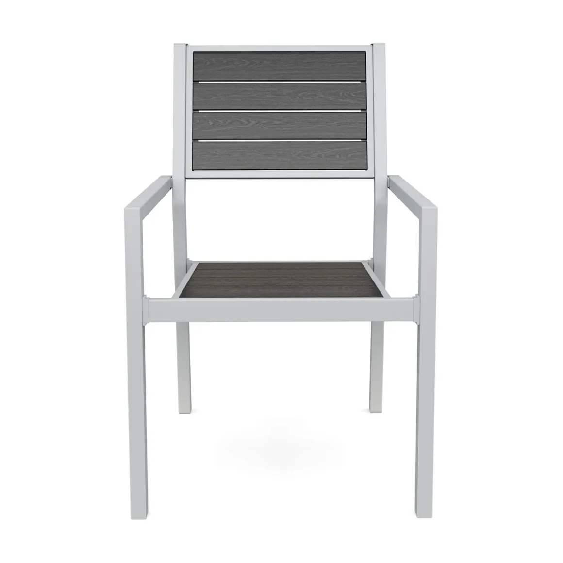 Gartenstuhl PELO 2er Set anthrazit