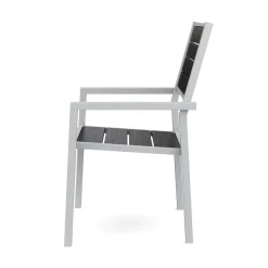 Gartenstuhl PELO 2er Set anthrazit