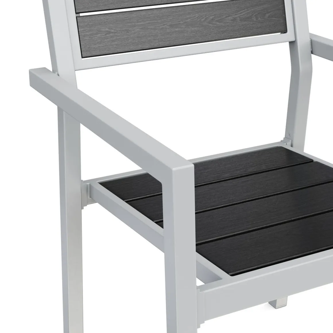 Gartenstuhl PELO 2er Set anthrazit