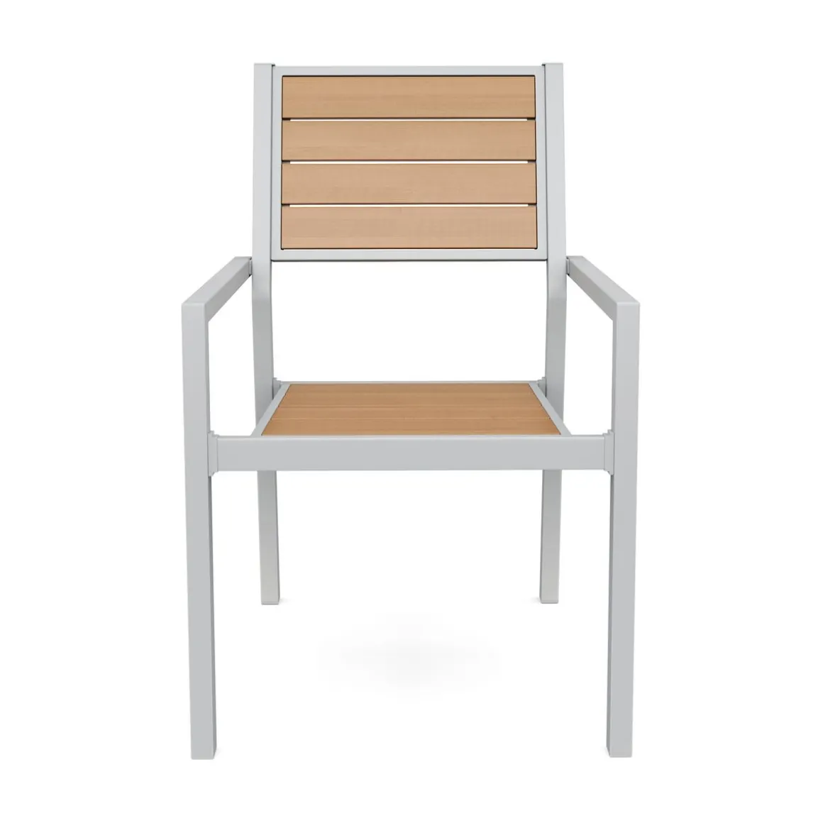 Gartenstuhl PELO 2er Set braun