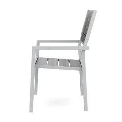 Gartenstuhl PELO 2er Set grau