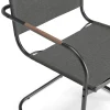 Gartenstuhl WARD 2er Set anthrazit
