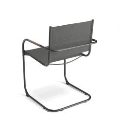 Gartenstuhl WARD 2er Set anthrazit
