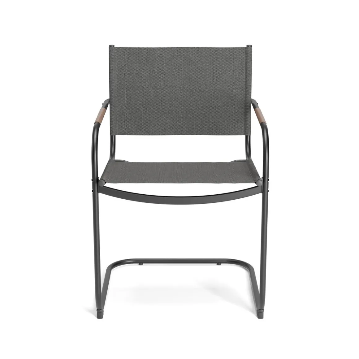 Gartenstuhl WARD 2er Set anthrazit