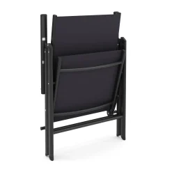 Gartenstuhl WILMA 2er Set anthrazit
