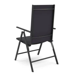 Gartenstuhl WILMA 2er Set anthrazit