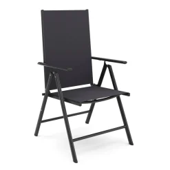 Gartenstuhl WILMA 2er Set anthrazit