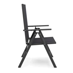 Gartenstuhl WILMA 2er Set anthrazit