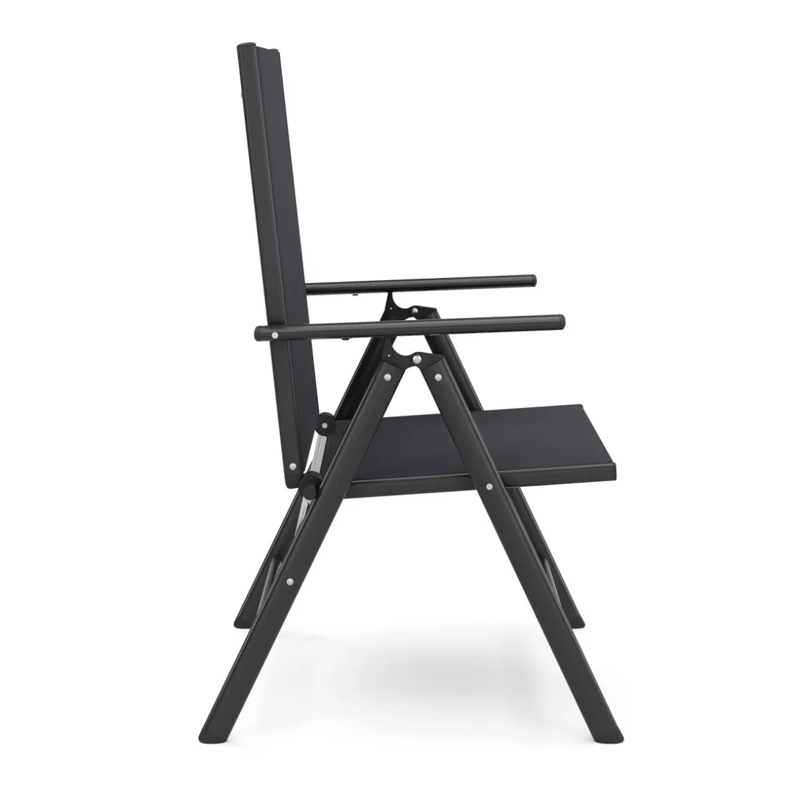 Gartenstuhl WILMA 2er Set anthrazit