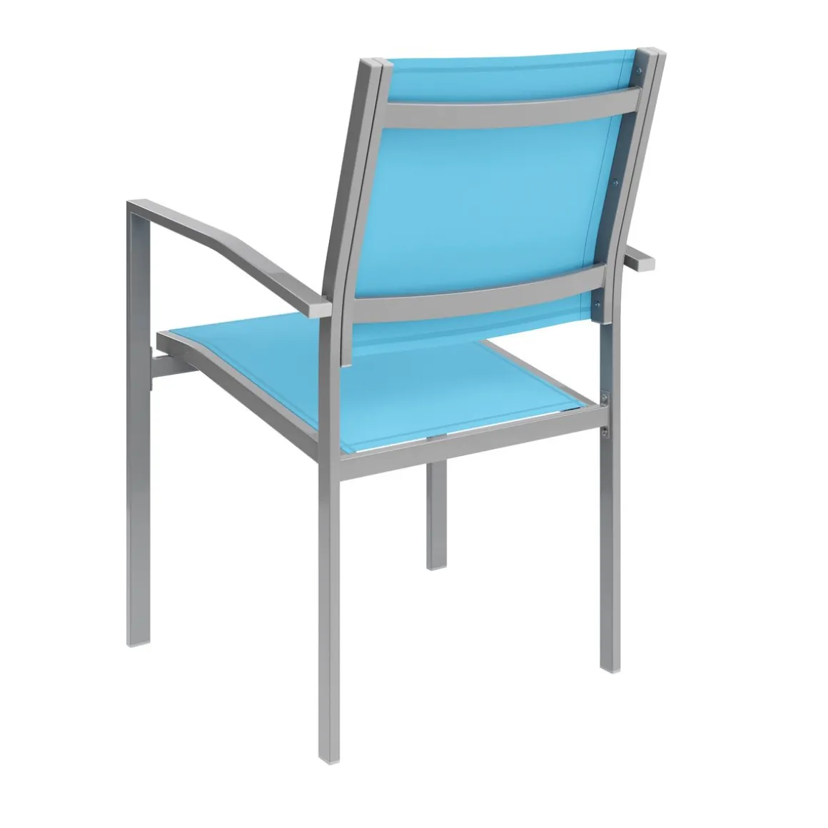 Gartenstuhl ZIA 2er Set blau