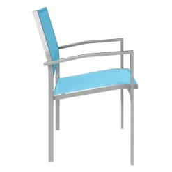 Gartenstuhl ZIA 2er Set blau