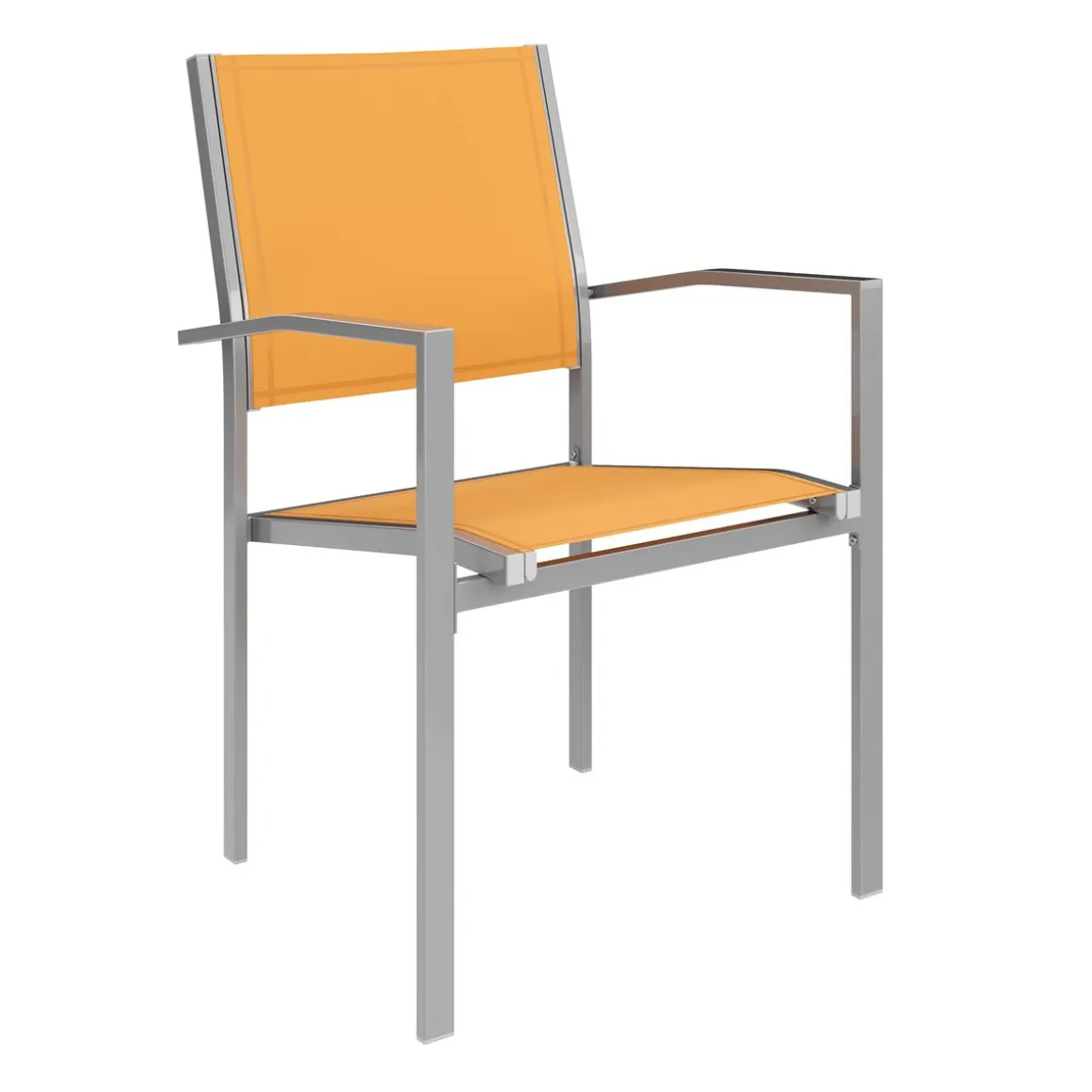 Gartenstuhl ZIA 2er Set orange