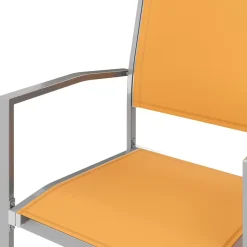Gartenstuhl ZIA 2er Set orange