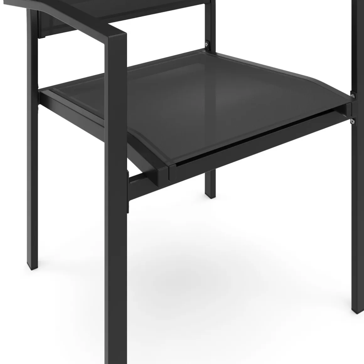 Gartenstuhl ZIA 2er Set schwarz