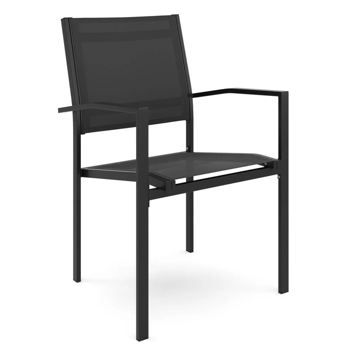 Gartenstuhl ZIA 2er Set schwarz