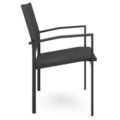 Gartenstuhl ZIA 2er Set schwarz