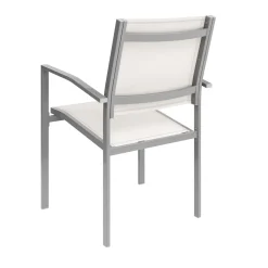 Gartenstuhl ZIA 2er Set weiss