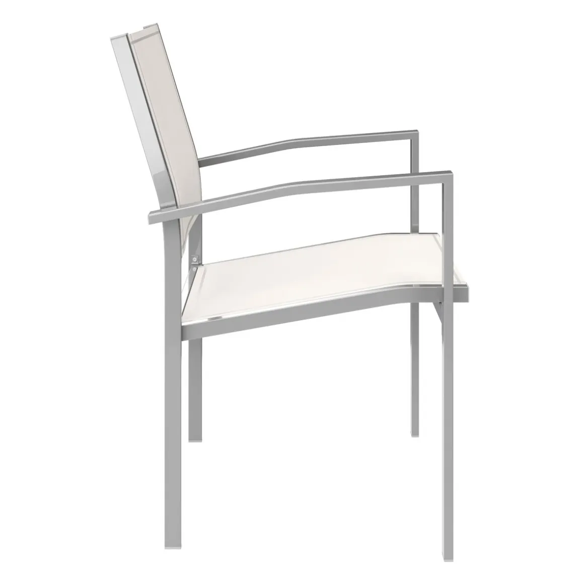 Gartenstuhl ZIA 2er Set weiss