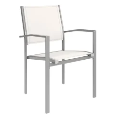 Gartenstuhl ZIA 2er Set weiss