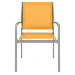 Gartenstuhl ZILLY 2er Set orange