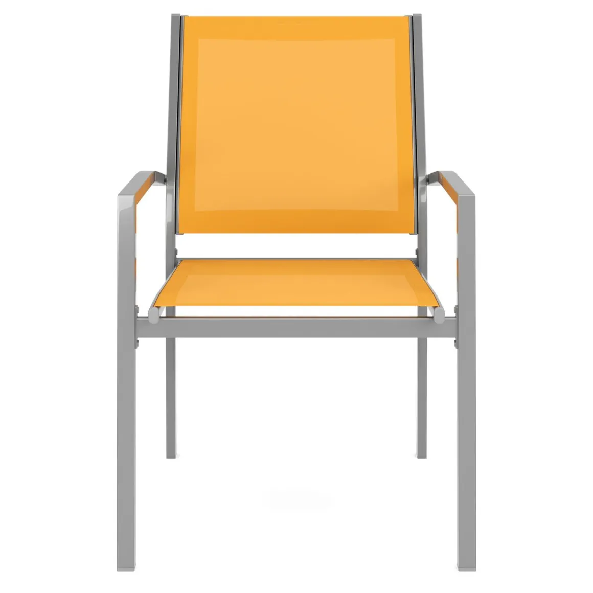 Gartenstuhl ZILLY 2er Set orange