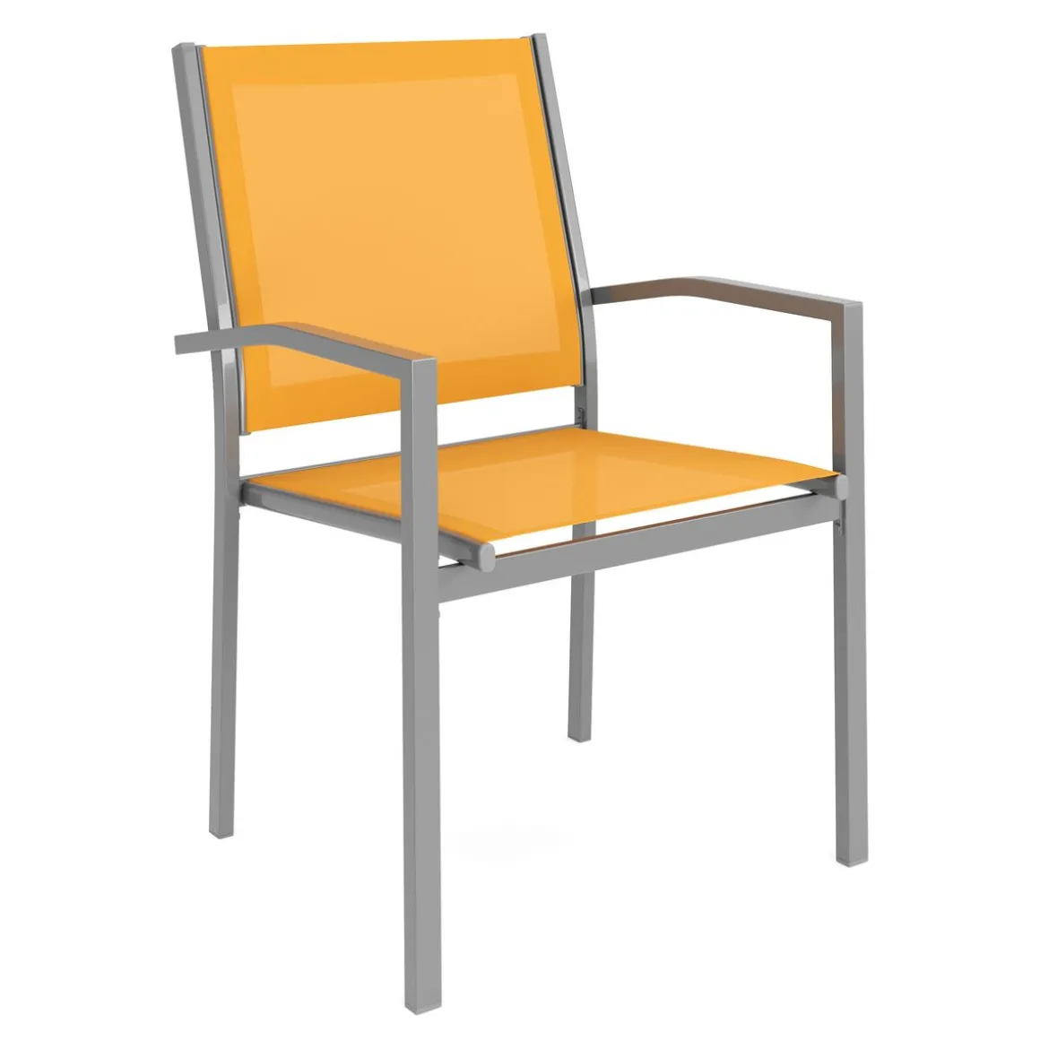 Gartenstuhl ZILLY 2er Set orange