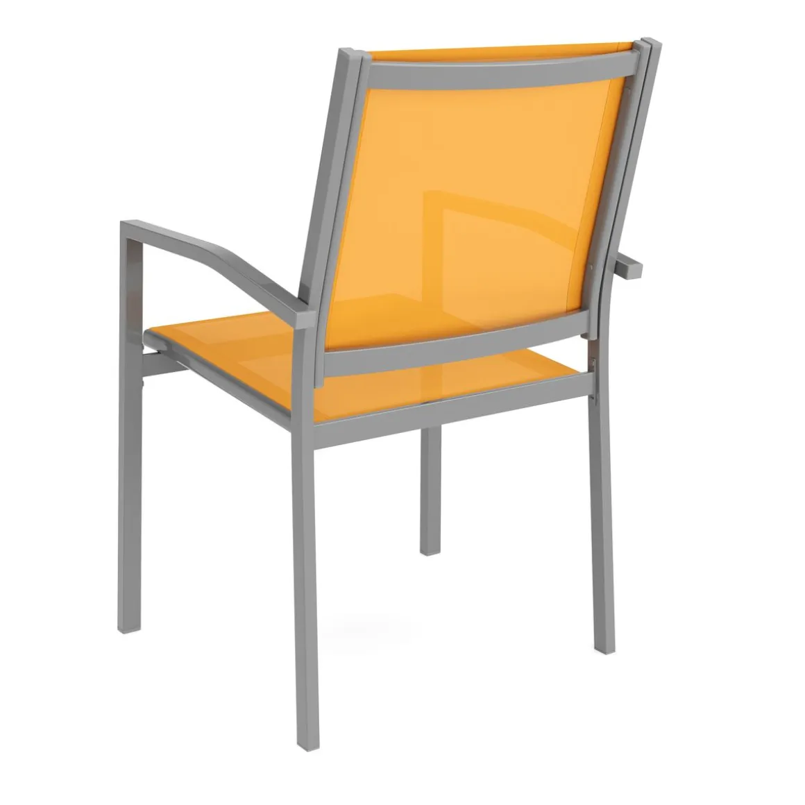Gartenstuhl ZILLY 2er Set orange