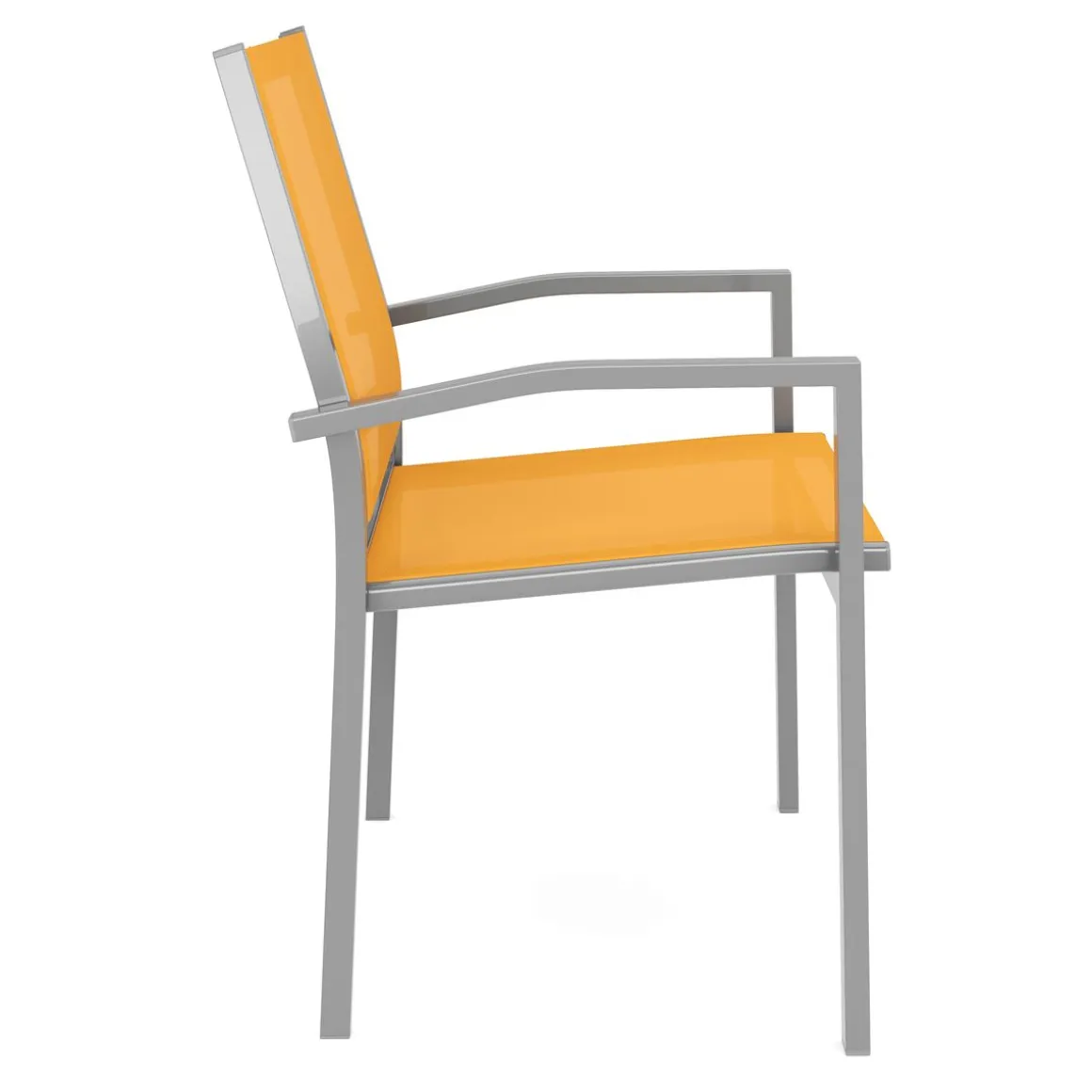 Gartenstuhl ZILLY 2er Set orange