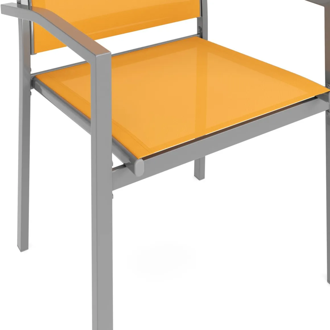 Gartenstuhl ZILLY 2er Set orange