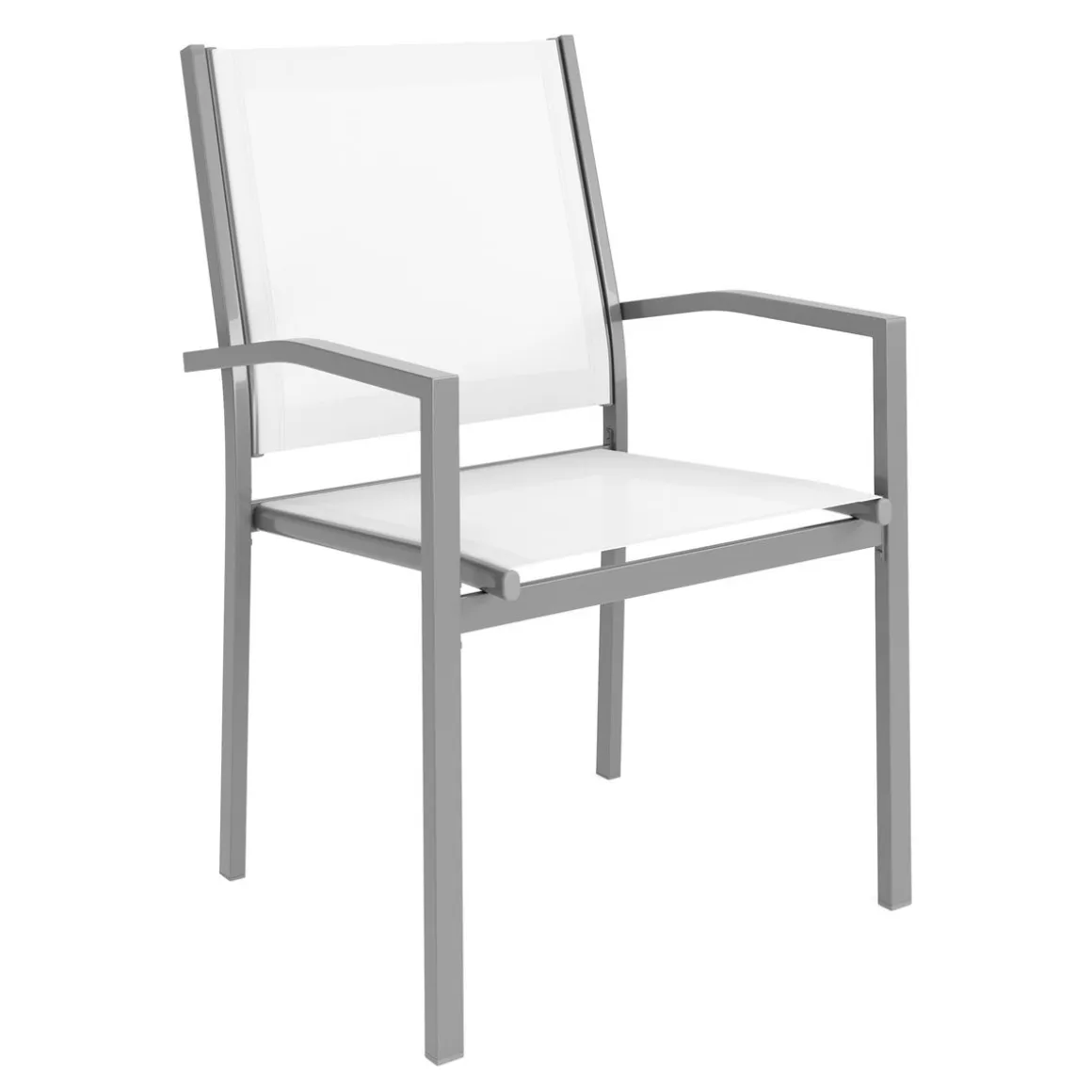 Gartenstuhl ZILLY 2er Set weiss
